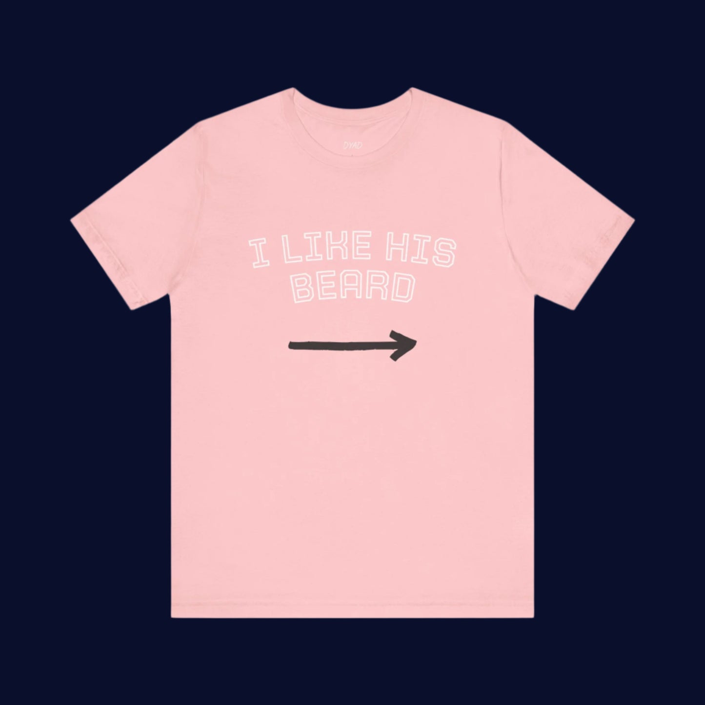 I LIKE HIS BEARD - Couple t-shirt (Unisex)