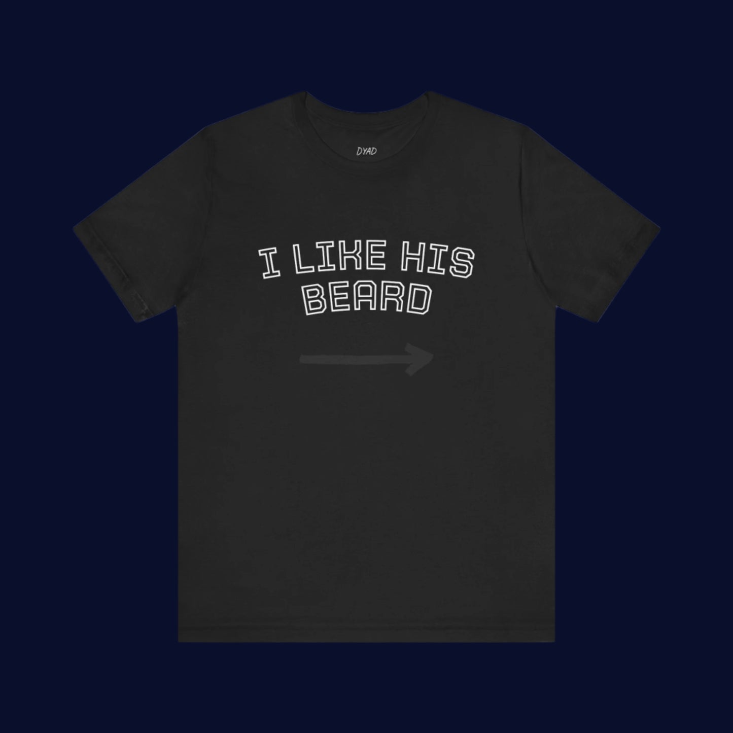 I LIKE HIS BEARD - Couple t-shirt (Unisex)